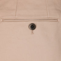 Chino Twill Cotton Trousers - Beige