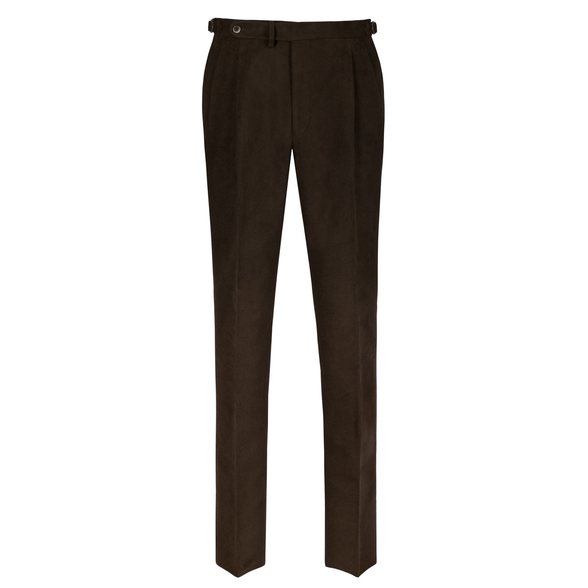 Moleskin Cotton Trousers - Chocolate