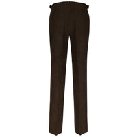 Moleskin Cotton Trousers - Chocolate