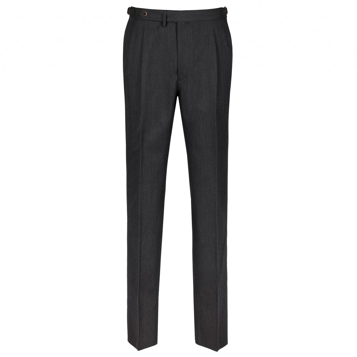 Cavalry Twill Wool Trousers - Mid Grey