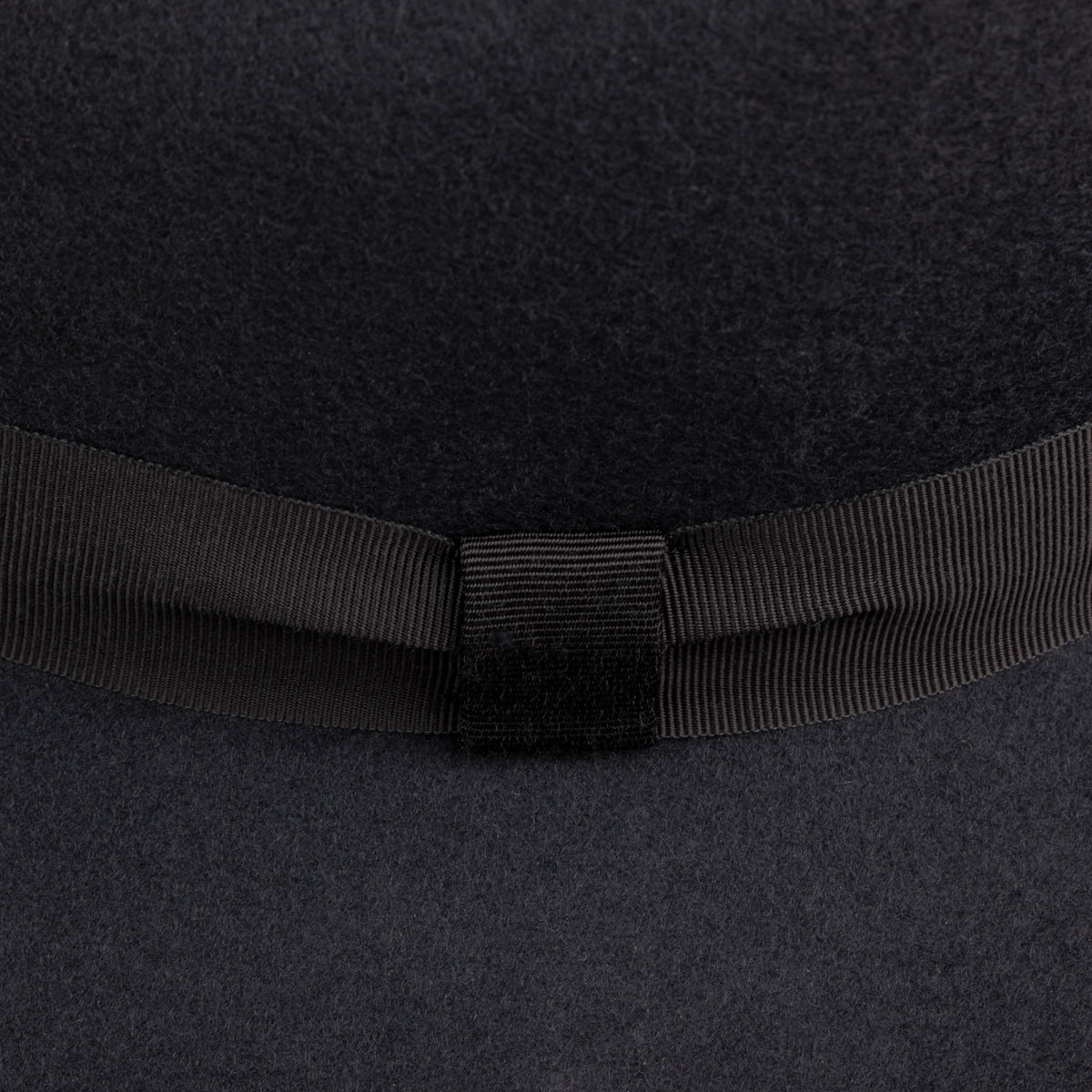 Wool Felt Fedora Hat - Charcoal