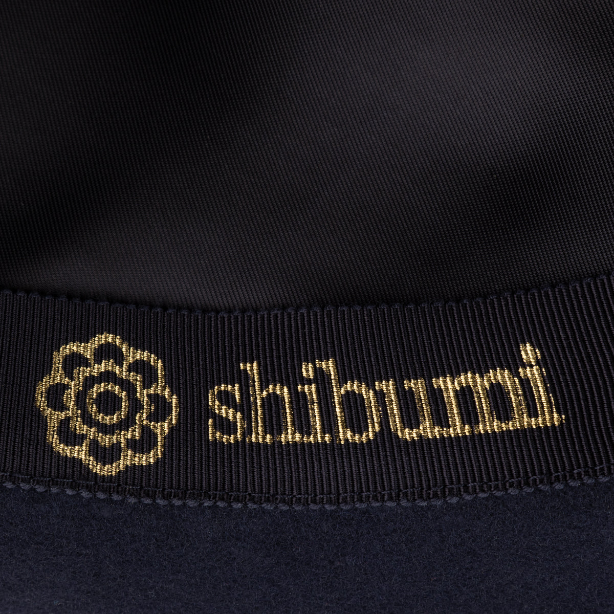 Wool Felt Fedora Hat - Navy