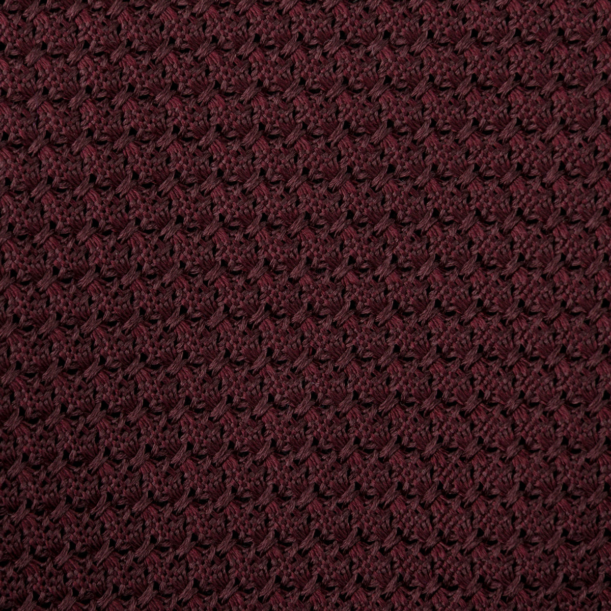 Grenadine / Garza Grossa Bespoke Tie - Burgundy