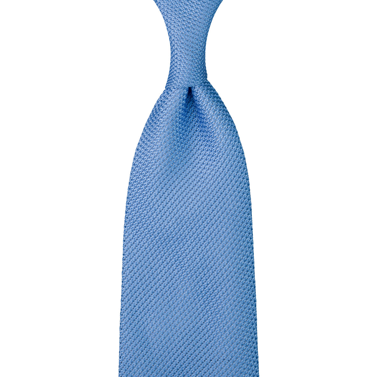 Grenadine / Garza Fina Tie - Powder Blue - Hand-Rolled