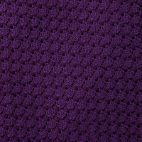 Grenadine / Garza Grossa Tie - Eggplant - Hand-Rolled
