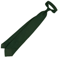 Grenadine / Garza Fina Tie - Forest Green - Hand-Rolled