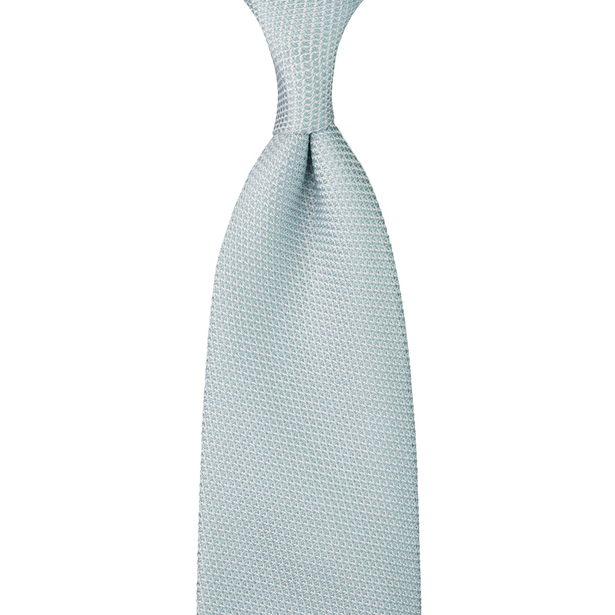 Grenadine / Garza Fina Silk Tie - Pale Blue - Self-Tipped