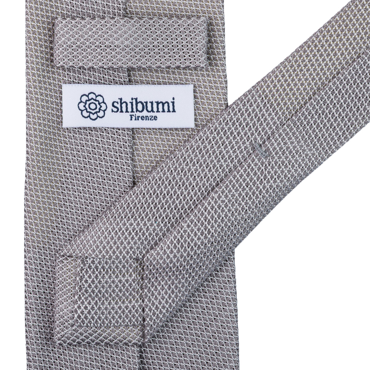 Grenadine / Garza Fina Tie - Silver - Self-Tipped
