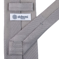 Grenadine / Garza Fina Tie - Silver - Self-Tipped