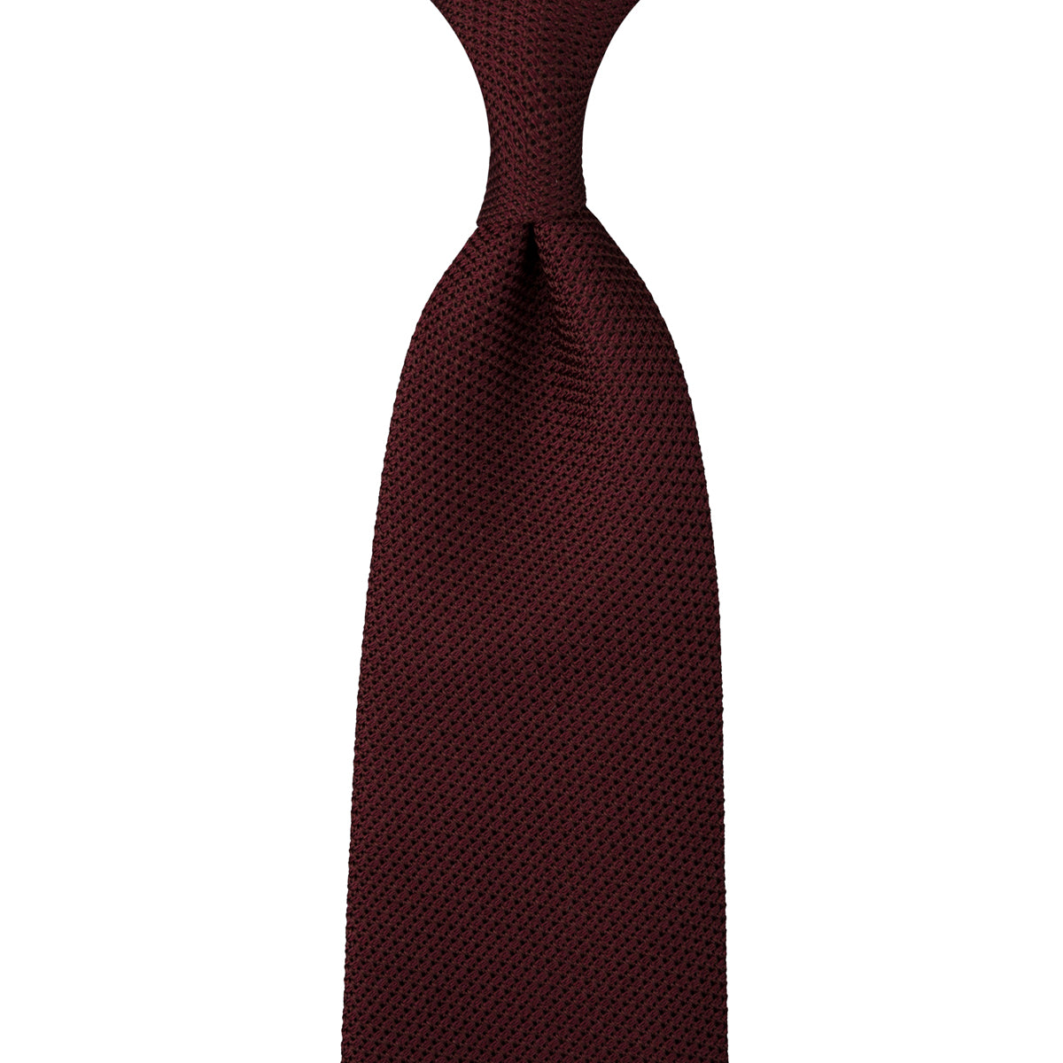 Grenadine / Garza Fina Tie - Burgundy - Hand-Rolled