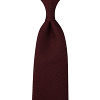 Grenadine / Garza Fina Tie - Burgundy - Hand-Rolled