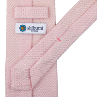 Grenadine / Garza Grossa Silk Tie - Pink - Self-Tipped