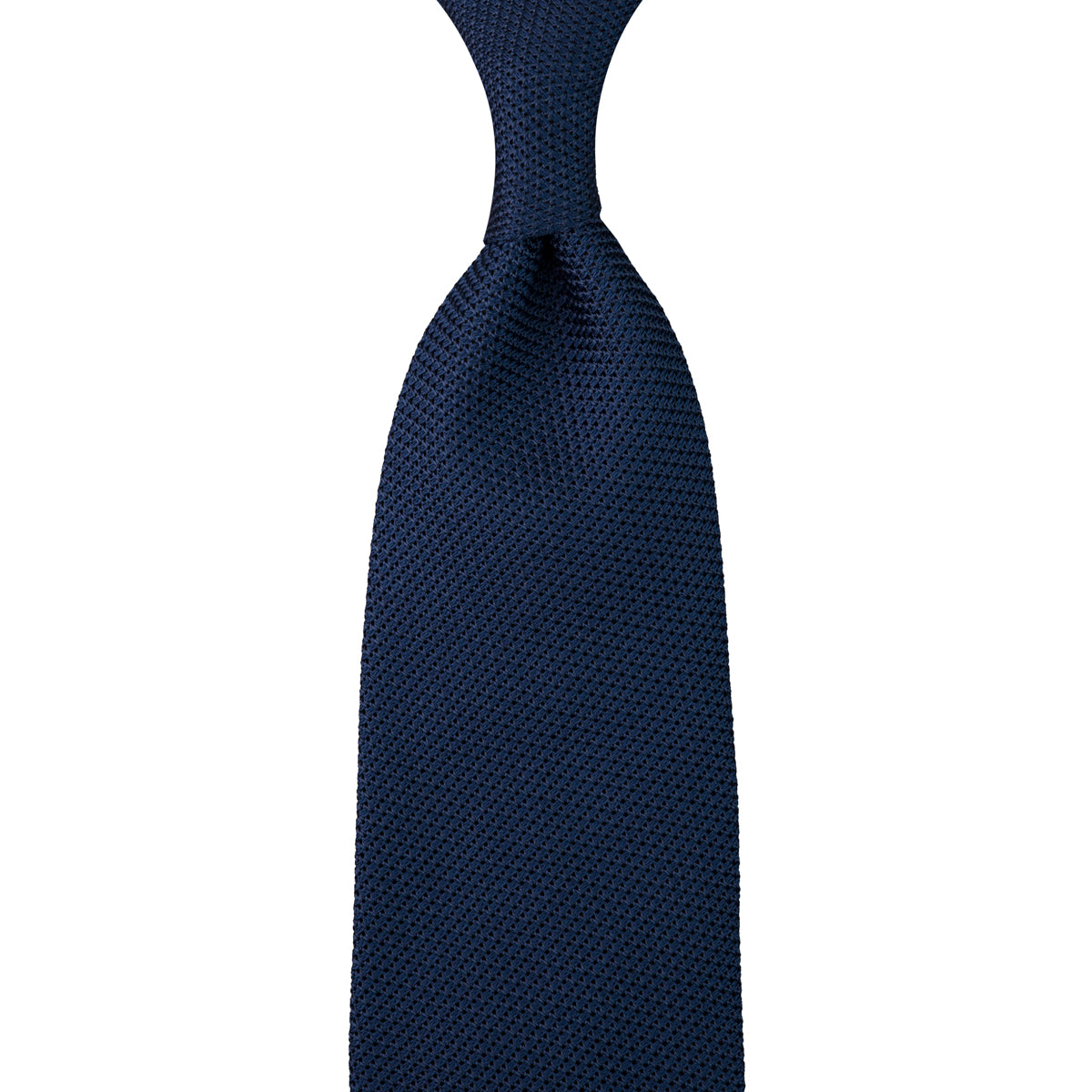 Grenadine / Garza Fina Tie - Navy - Hand-Rolled