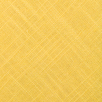 Japanese Ramie Tie - Yellow - Hand-Rolled