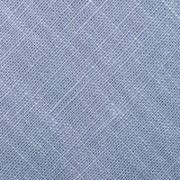 Japanese Ramie Tie - Steel Blue - Hand-Rolled