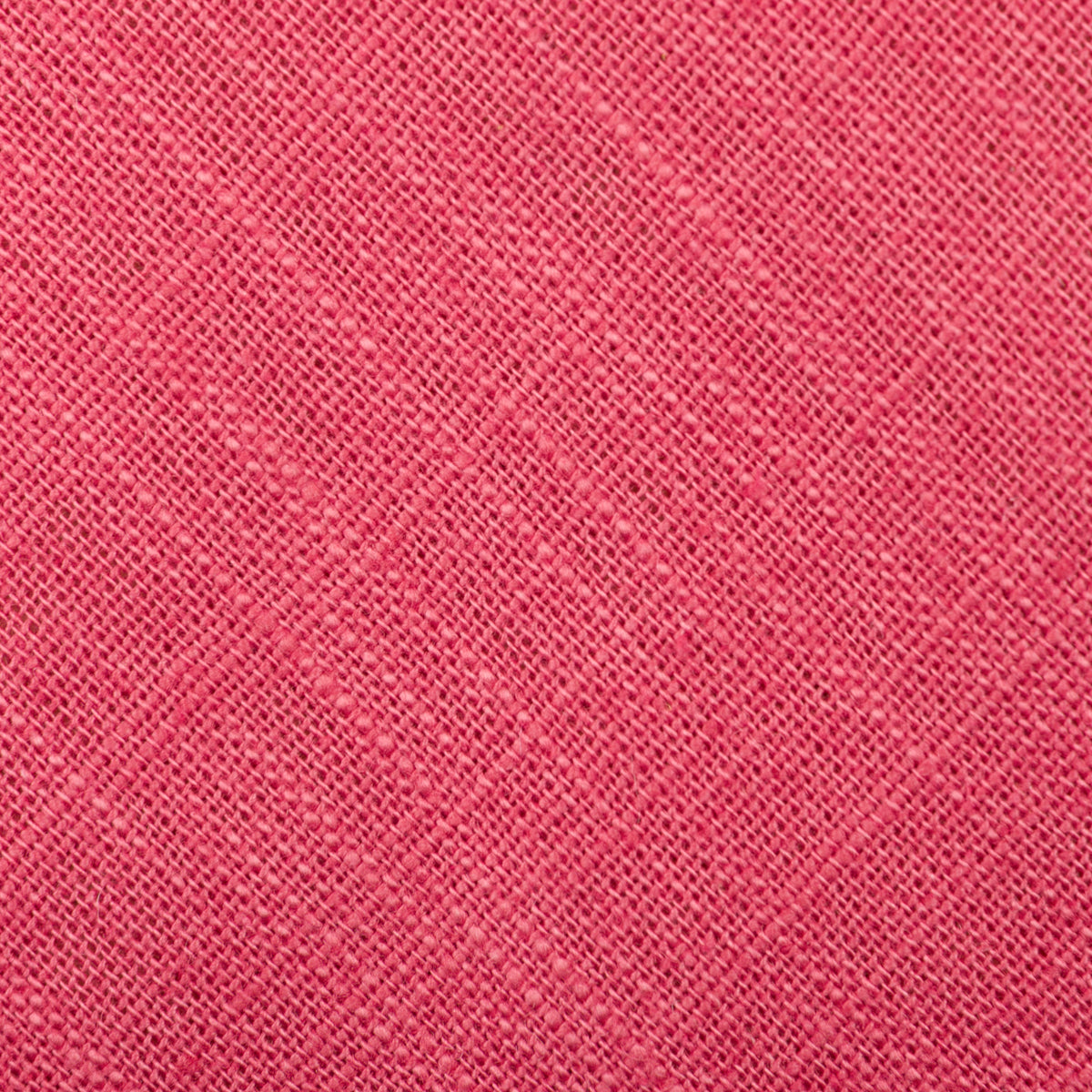 Japanese Ramie Tie - Hot Pink - Hand-Rolled