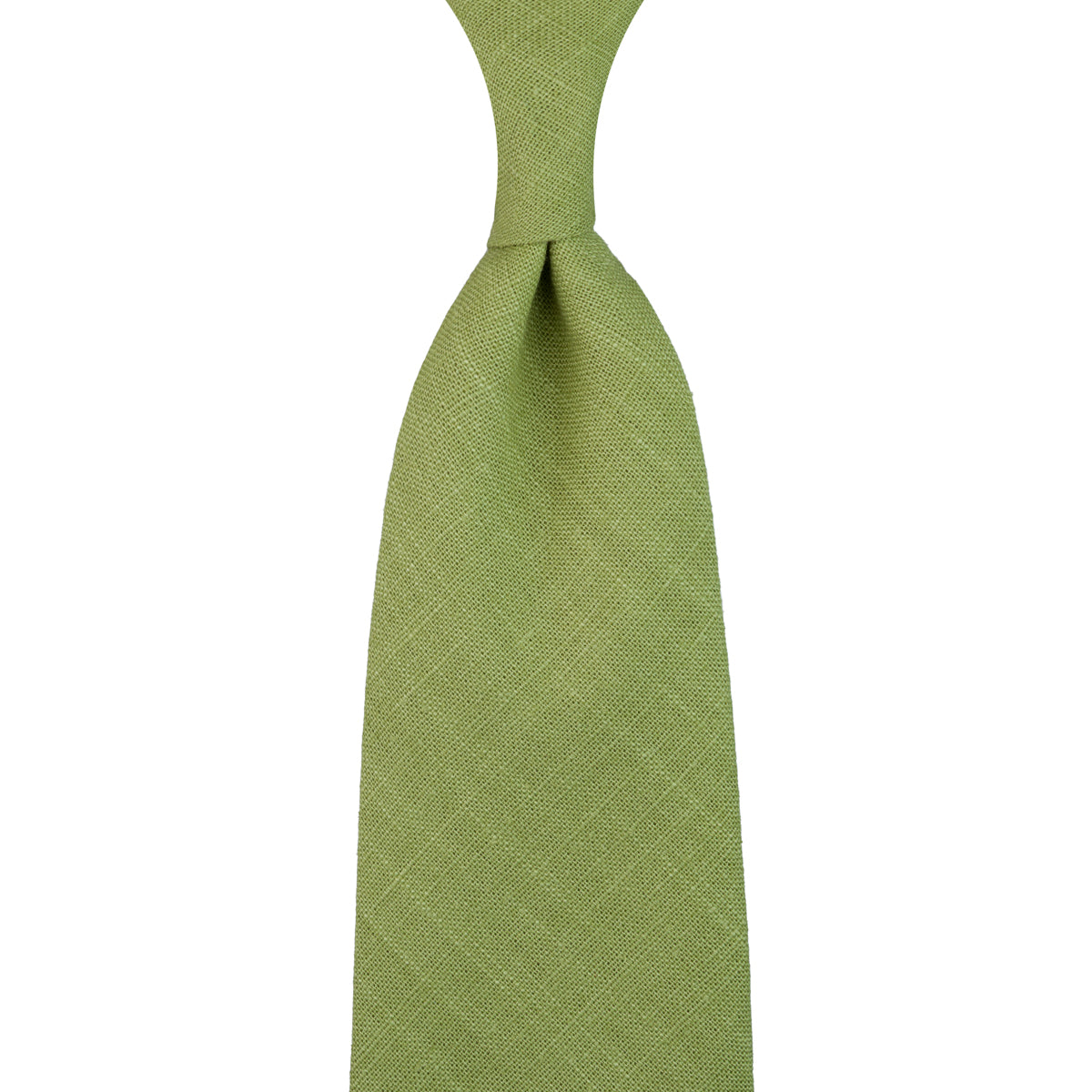 Japanese Ramie Tie - Grass - Hand-Rolled