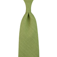 Japanese Ramie Tie - Grass - Hand-Rolled