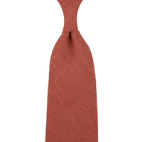 Japanese Ramie Tie - Copper - Hand-Rolled