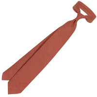 Japanese Ramie Tie - Copper - Hand-Rolled