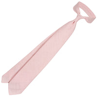 Japanese Ramie Tie - Pale Pink - Hand-Rolled