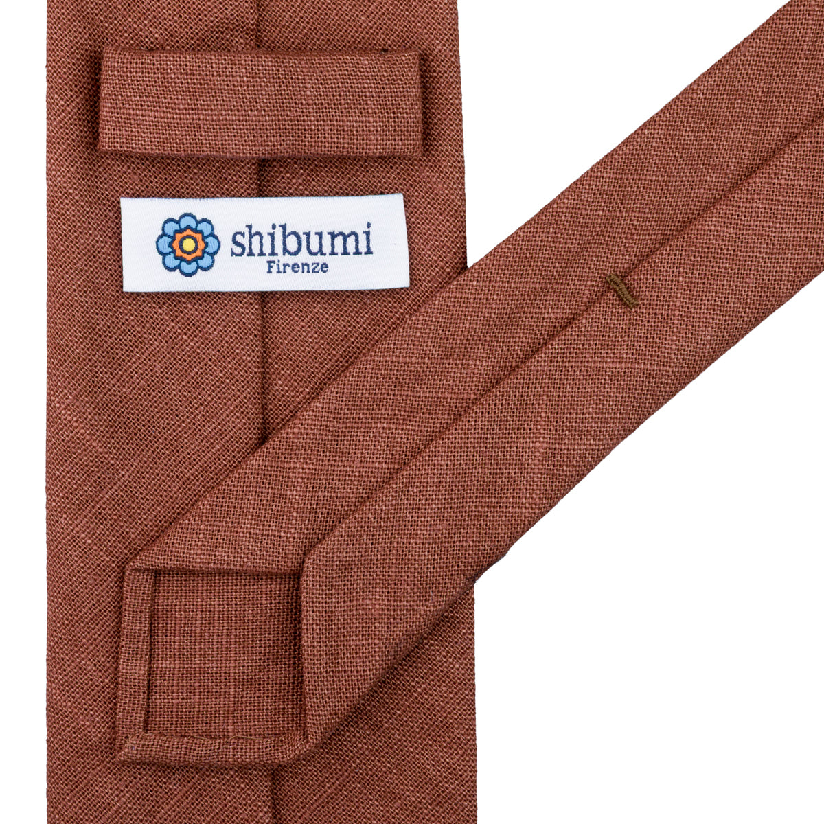 Japanese Ramie Tie - Beech - Hand-Rolled