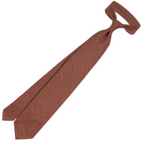 Japanese Ramie Tie - Beech - Hand-Rolled
