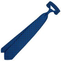 Ancient Madder Silk Tie - Mader Blue - Hand-Rolled