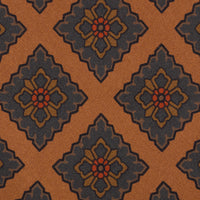 Copper Madder Silk Tie - Oatmeal - Hand-Rolled