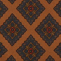 Copper Madder Silk Tie - Oatmeal - Hand-Rolled