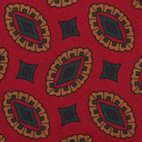 Copper Madder Silk Tie - Cherry - Hand-Rolled