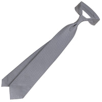 Houndstooth Silk Tie - Navy / White - Hand-Rolled