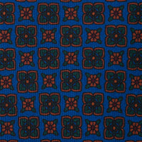 Ancient Madder Silk Tie - Madder Blue - Hand-Rolled