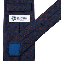 Ancient Madder Silk Tie - Burgundy - Hand-Rolled