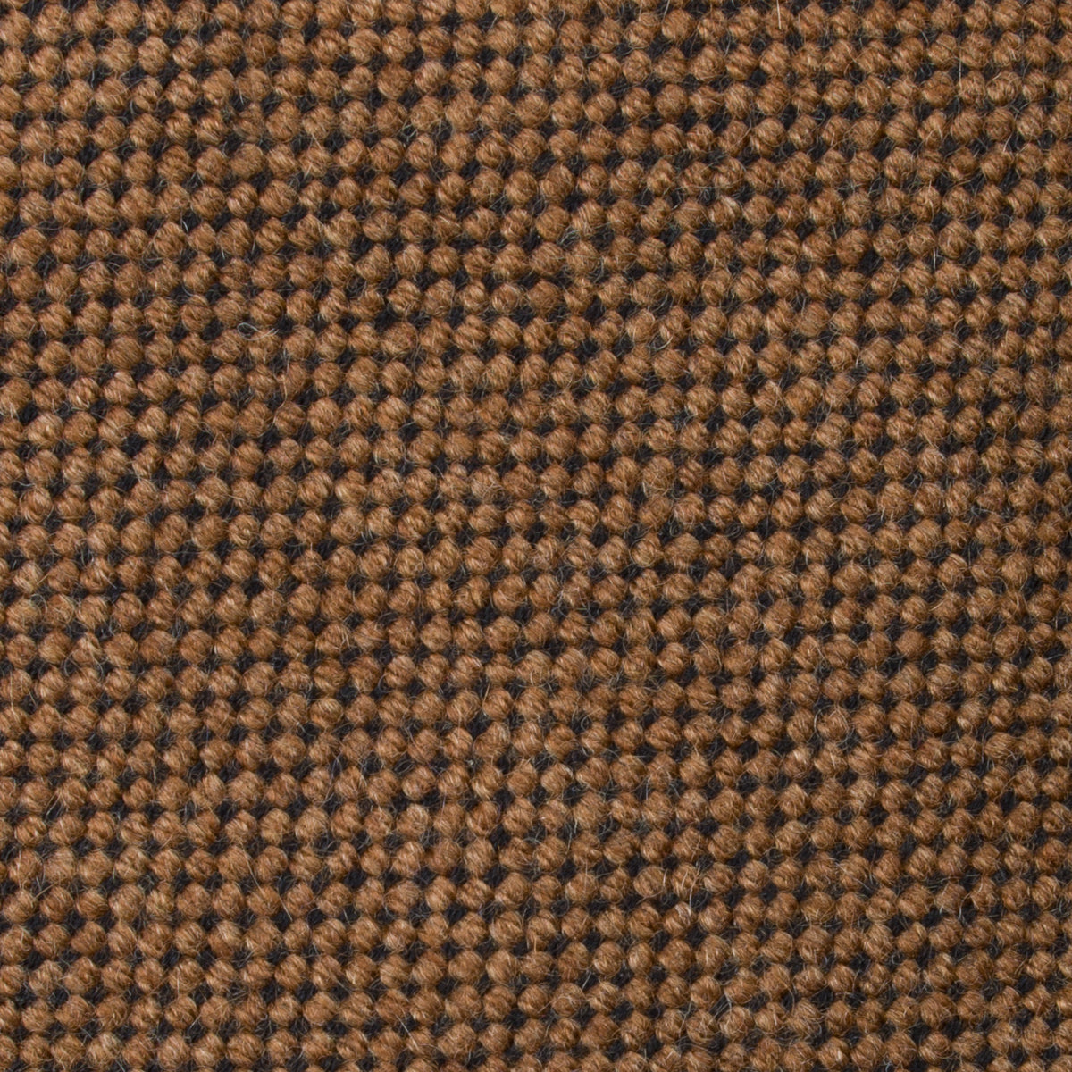 Plain Cashmere Tie - Camel - Hand-Rolled