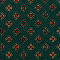 Copper Madder Silk Tie - Forest - Hand-Rolled