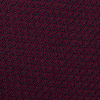 Plain Cashmere / Silk Grossa Grenadine Tie - Burgundy
