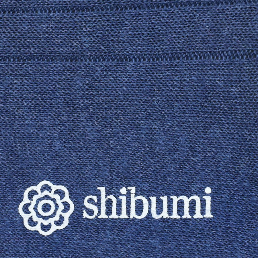 Knee Socks - Ribbed - Light Navy - Linen