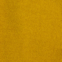 Merino Wool Sleeveless Cardigan - Mustard
