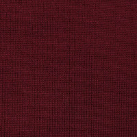 Merino Wool Sleeveless Cardigan - Burgundy
