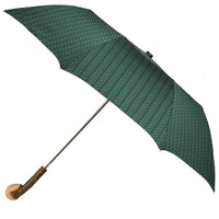 Shibumi x Mario Talarico Travel Umbrella Green Floral - Lemon Root