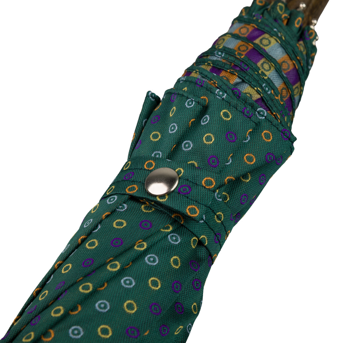 Shibumi x Mario Talarico Travel Umbrella Green Floral - Lemon Root