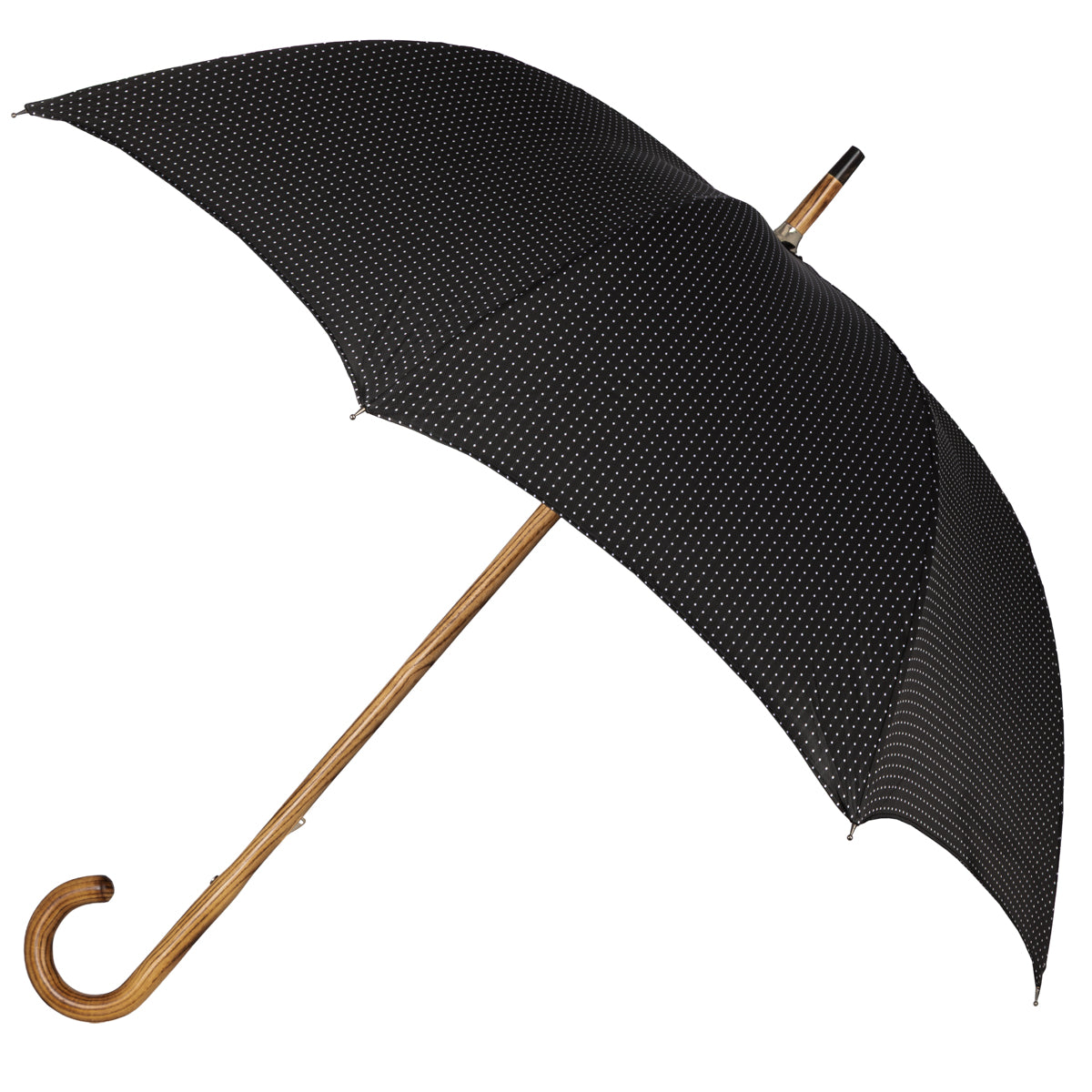 Shibumi x Mario Talarico Umbrella Black Dots - Blonde Hickory