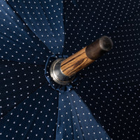 Shibumi x Mario Talarico Umbrella Navy Dots - Bamboo