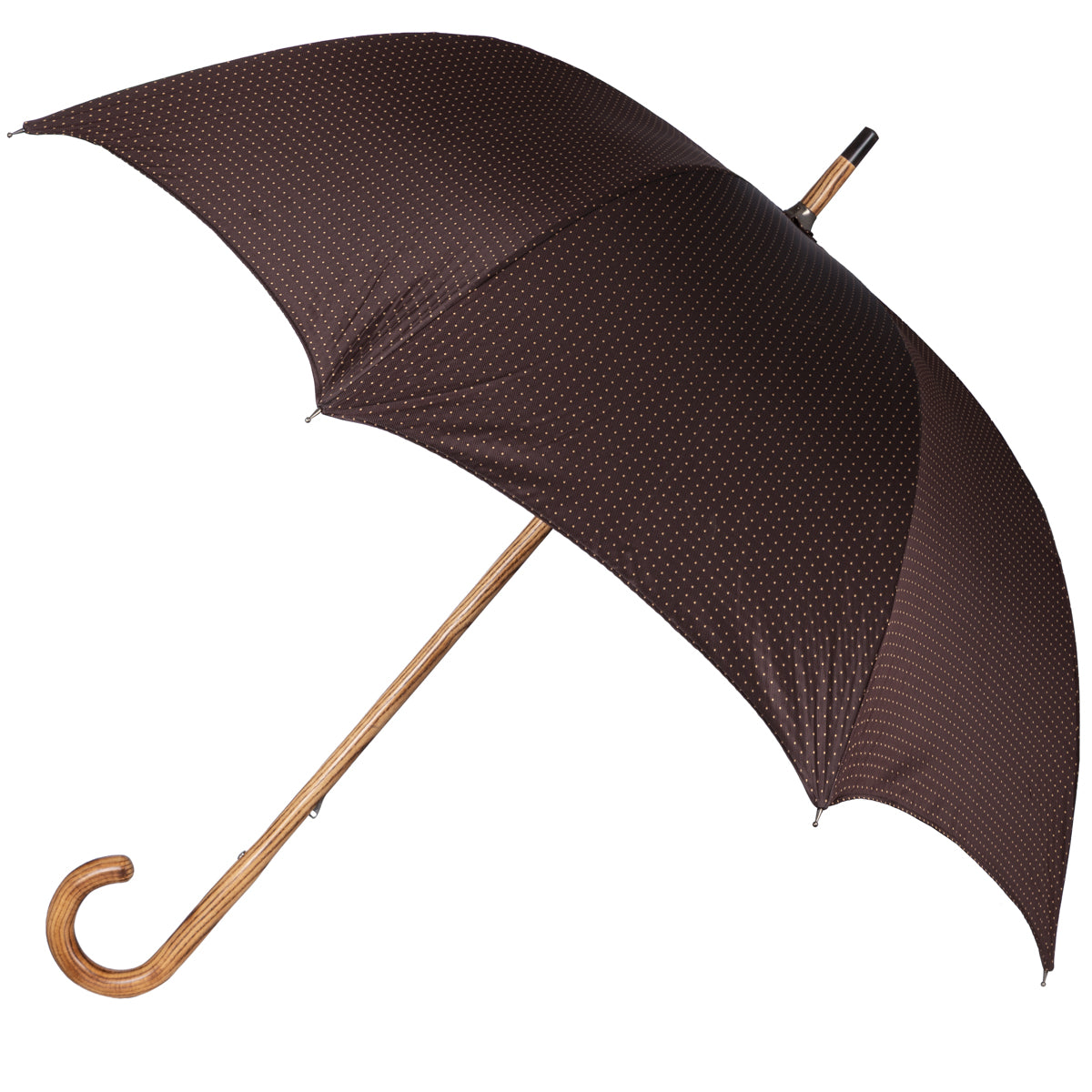 Shibumi x Mario Talarico Umbrella Brown Dots - Blonde Hickory