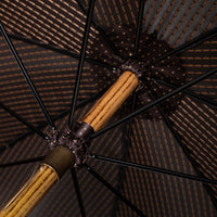 Shibumi x Mario Talarico Umbrella Brown Dots - Blonde Hickory