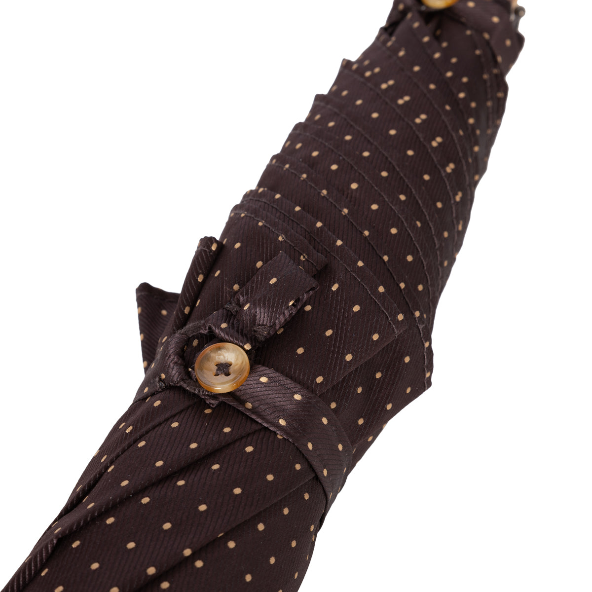 Shibumi x Mario Talarico Umbrella Brown Dots - Blonde Hickory