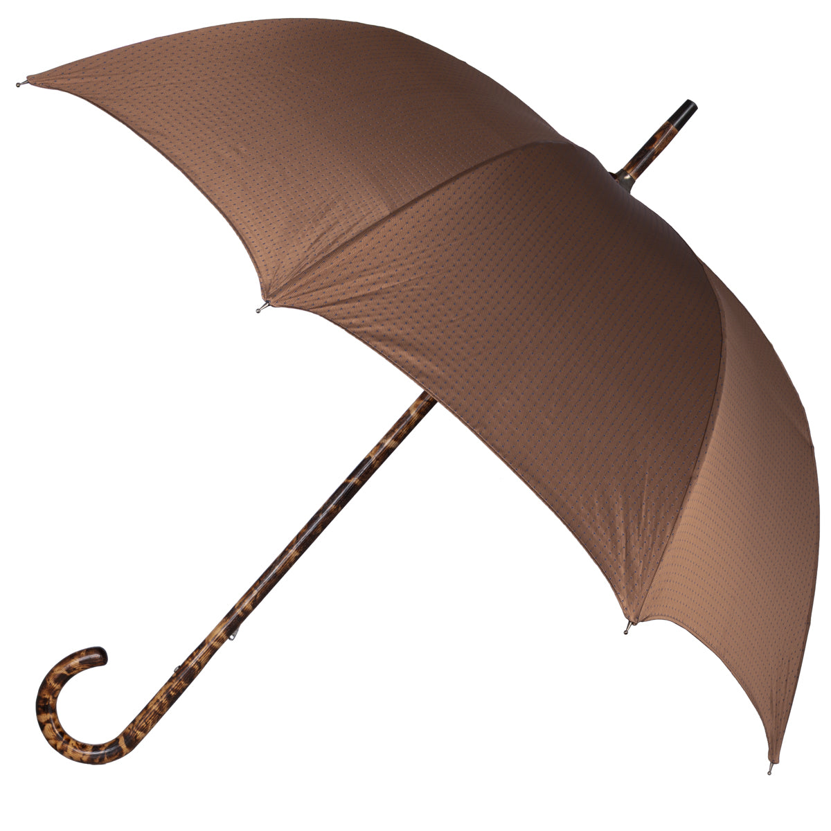Shibumi x Mario Talarico Umbrella Beige Dots - Dark Hickory