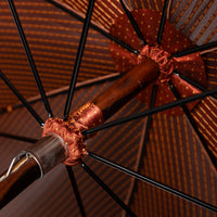 Shibumi x Mario Talarico Umbrella Rust Dots - Chestnut