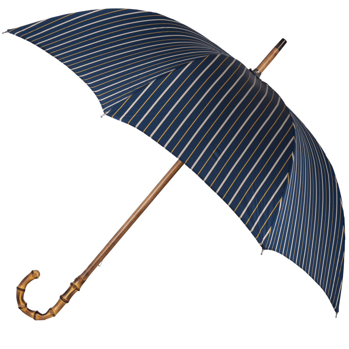 Shibumi x Mario Talarico Umbrella Navy Striped - Bamboo